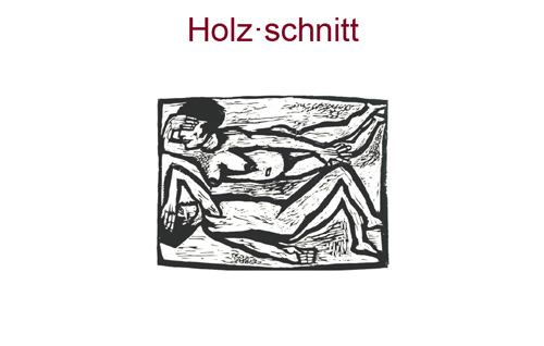 Holzschnitt